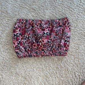Size 2, tube top, top shop